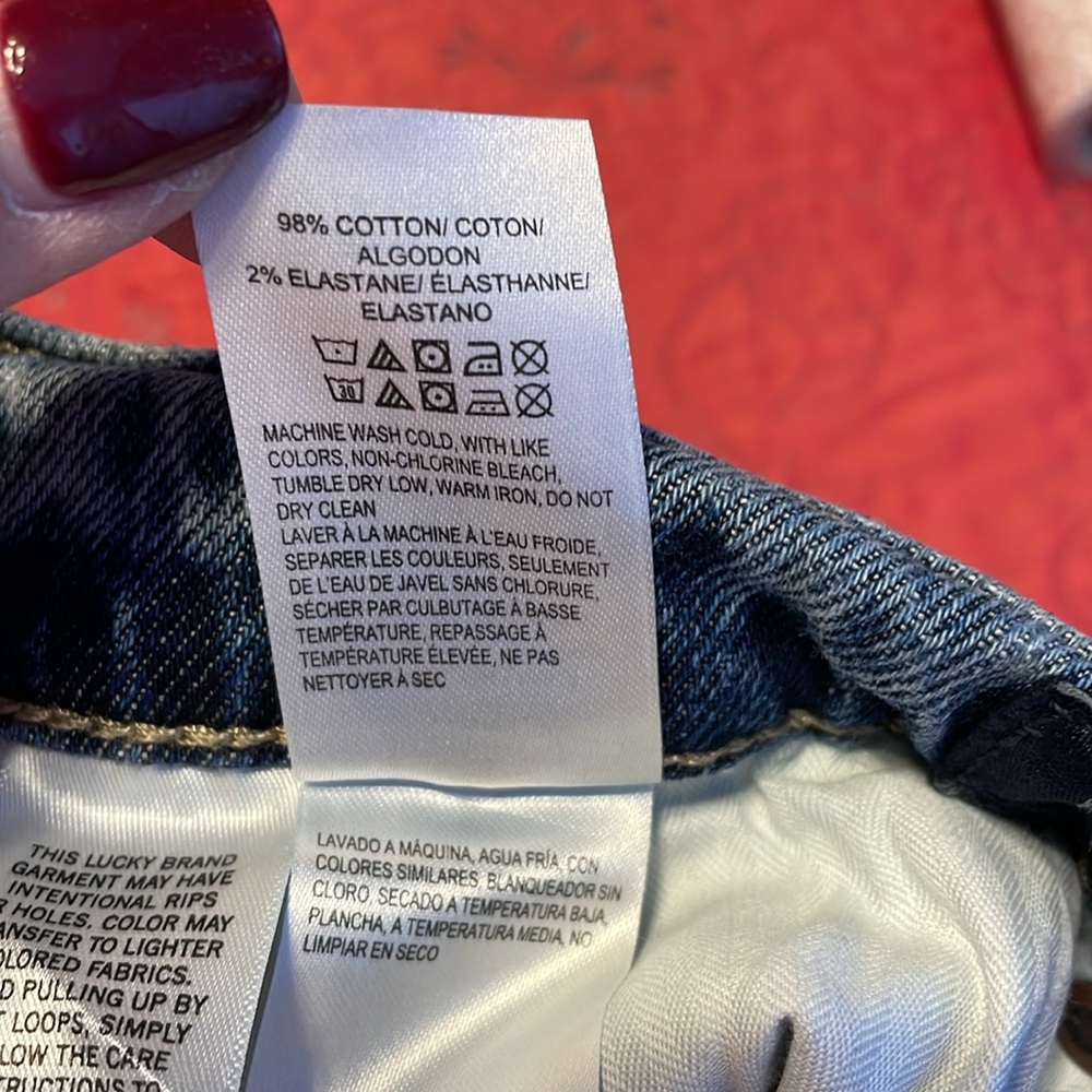 LUCKY BRAND JEANS SIZE 12/31 - Picture 12 of 12
